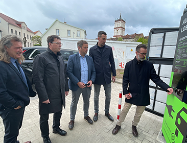 Jetzt gibt’s in der Bruchstraße in Neustrelitz einen Schnelllader Jetzt gibt’s in der Bruchstraße in Neustrelitz einen Schnelllader